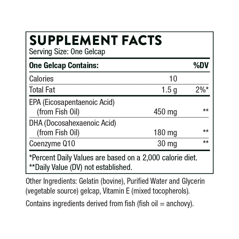 Omega-3 with CoQ10