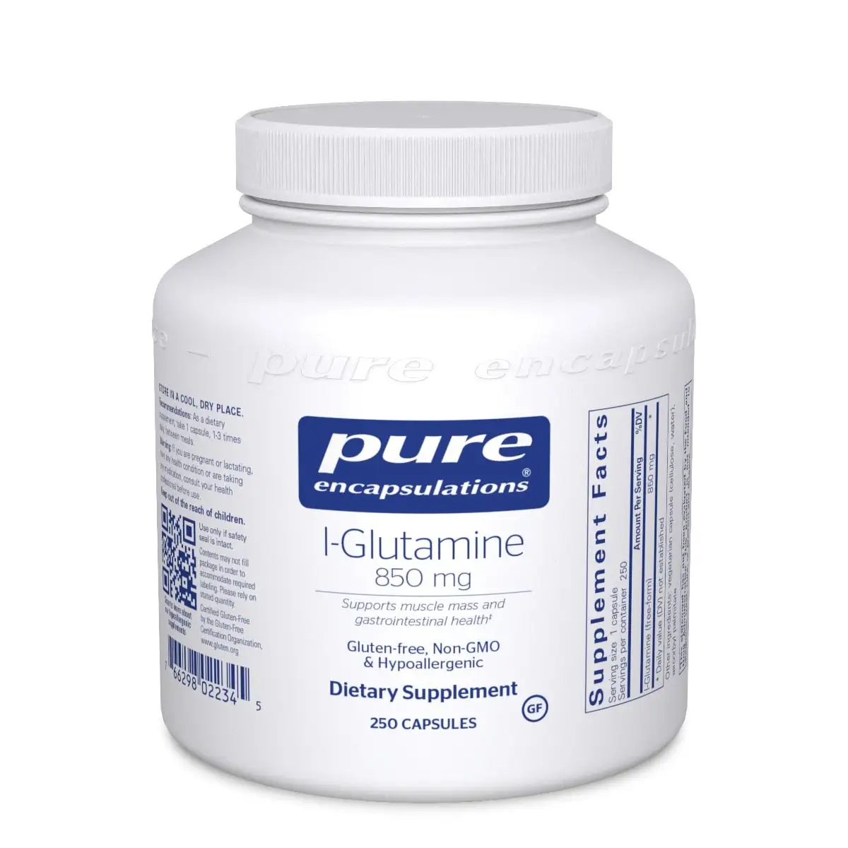l Glutamine 850 Mg. (old price, combined with other products)